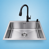 Premium Kitchen Sink Hand Made 16 By 20 | 5040