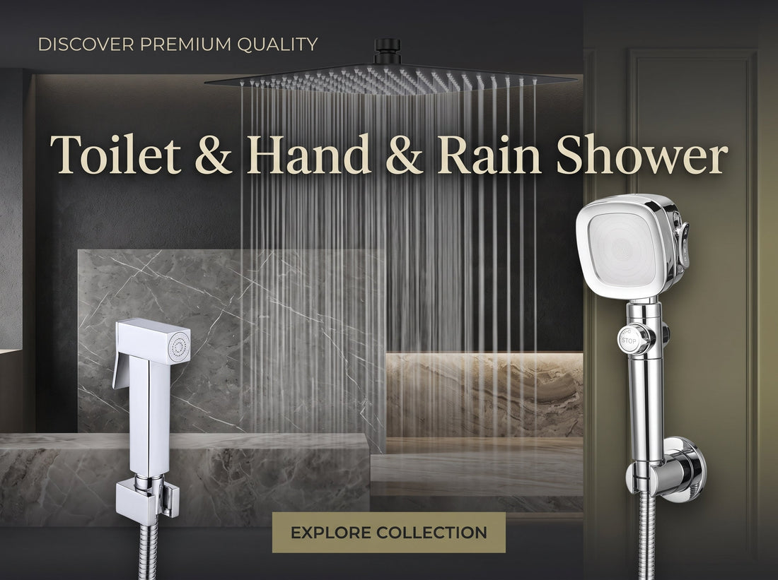 Toilet, Hand & Rain Showers