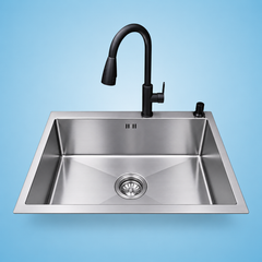 Premium Kitchen Sink Hand Made 17 By 24 | 6045