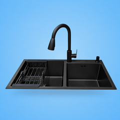 Premium Kitchen Sink Hand Made 17 by 31 | 7843