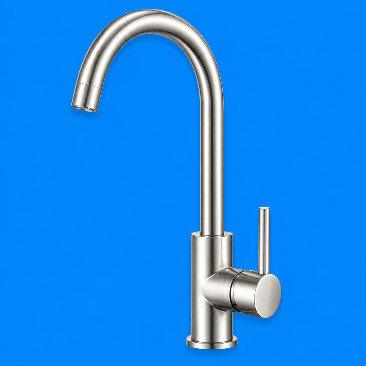 Kitchen Sink MIxer Stainless Steel Round Neck