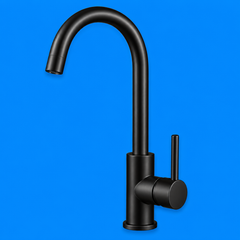 Kitchen Sink MIxer Stainless Steel Round Neck