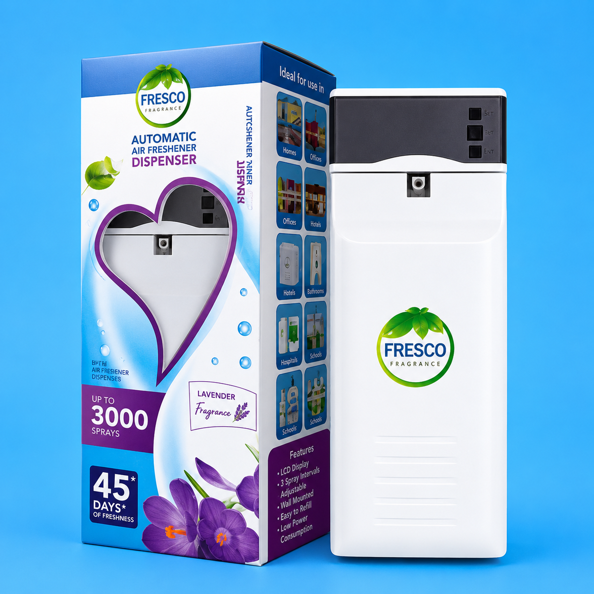 Automatic Air freshner Dispenser With Refil